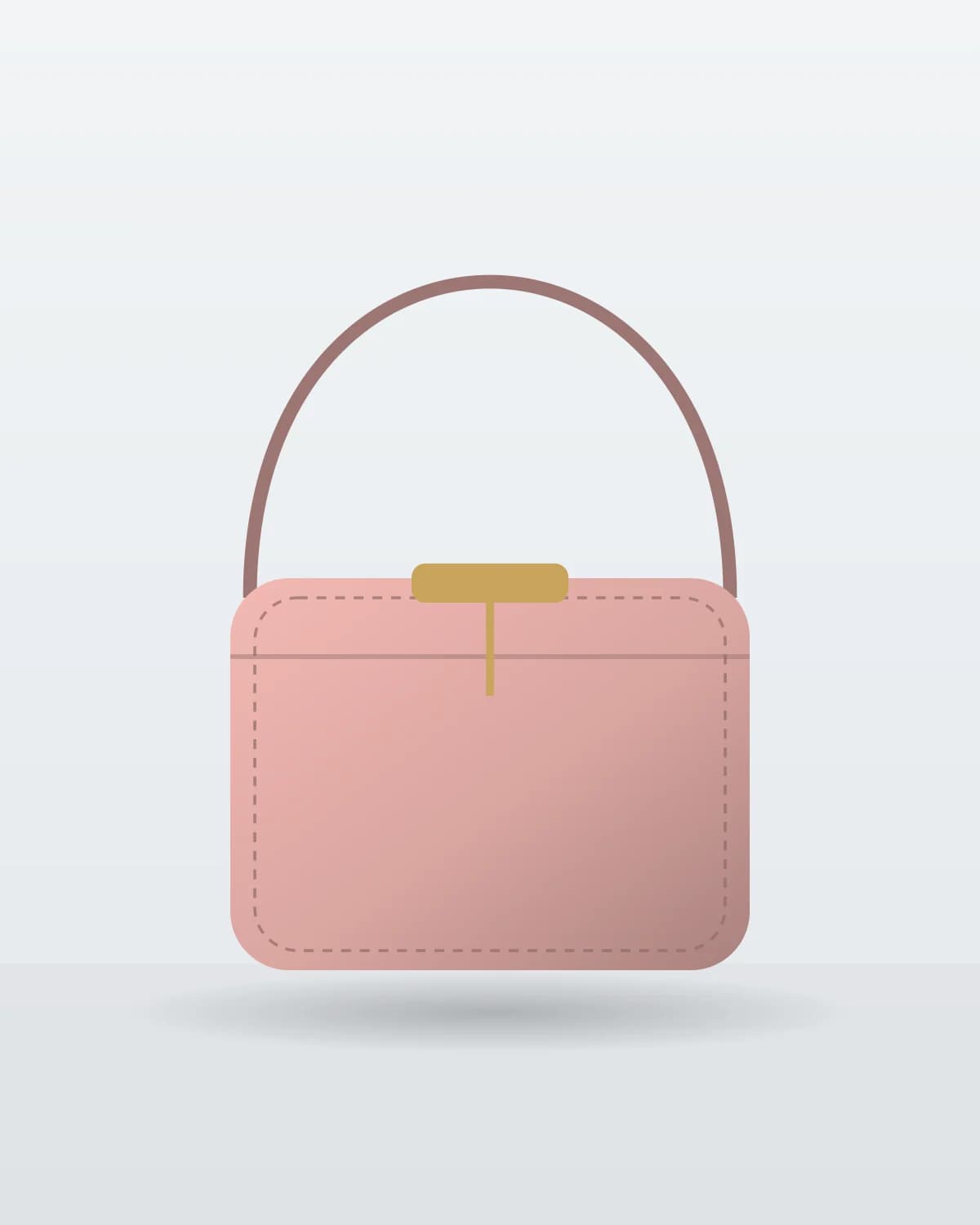 Mini Camera Bag in Blush — illustration